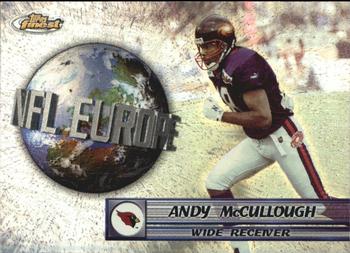 2000 Finest - NFL Europe #E3 Andy McCullough Front