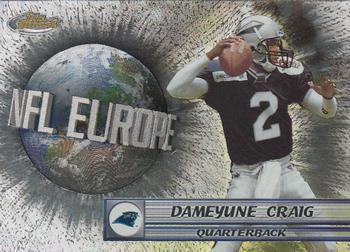 2000 Finest - NFL Europe #E4 Dameyune Craig Front