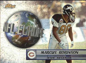 2000 Finest - NFL Europe #E5 Marcus Robinson Front