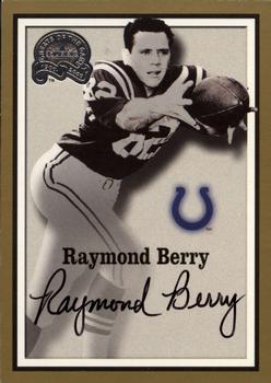 2000 Fleer Greats of the Game - Gold Border Autographs #NNO Raymond Berry Front