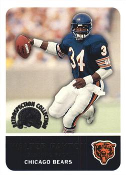 2000 Fleer Greats of the Game - Retrospection Collection #9RC Walter Payton Front