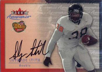 2000 Fleer Tradition - Autographics #NNO Shyrone Stith Front