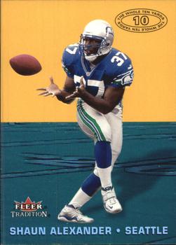 2000 Fleer Tradition - The Whole Ten Yards #12 TY Shaun Alexander Front