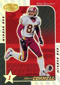 2000 Leaf Certified - Mirror Red #97 Albert Connell Front