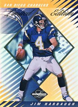 2000 Leaf Limited - Limited Edition #92 Jim Harbaugh Front
