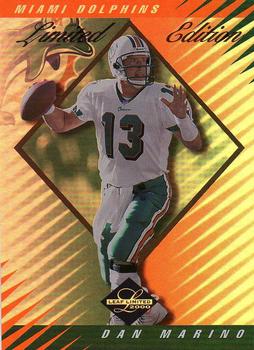2000 Leaf Limited - Limited Edition #174 Dan Marino Front