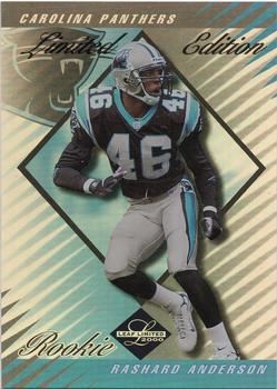 2000 Leaf Limited - Limited Edition #220 Rashard Anderson Front