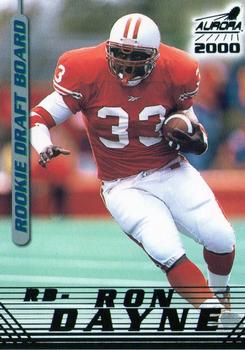 2000 Pacific Aurora - Rookie Draft Board #13 Ron Dayne Front