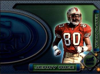 2000 Pacific Aurora - Team Players #8A Jerry Rice Front