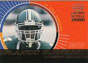 2000 Pacific Crown Royale - In the Pocket Minis #16 Plaxico Burress Front