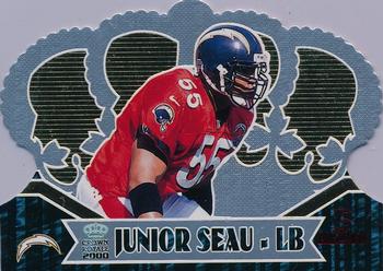 2000 Pacific Crown Royale - Limited Series #89 Junior Seau Front