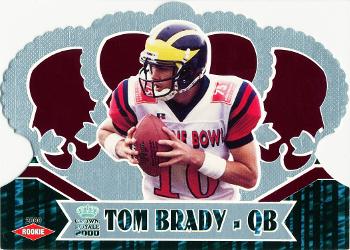2000 Pacific Crown Royale - Retail #110 Tom Brady Front