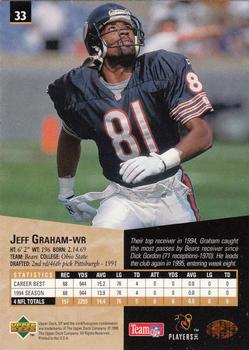 1995 SP #33 Jeff Graham Back