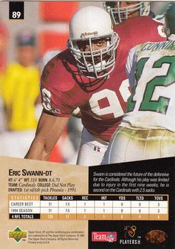 1995 SP #89 Eric Swann Back