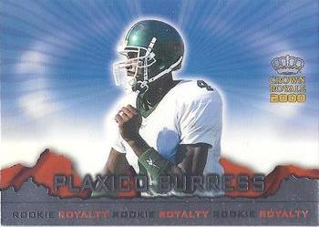 2000 Pacific Crown Royale - Rookie Royalty #3 Plaxico Burress Front