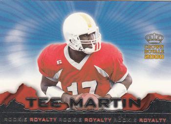 2000 Pacific Crown Royale - Rookie Royalty #12 Tee Martin Front