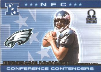 2000 Pacific Omega - NFC Conference Contenders #4 Donovan McNabb Front