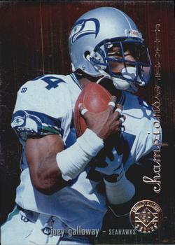 1995 SP Championship #42 Joey Galloway Front