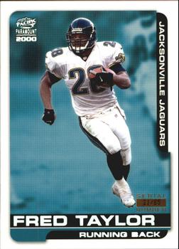 2000 Pacific Paramount - HoloSilver #111 Fred Taylor Front