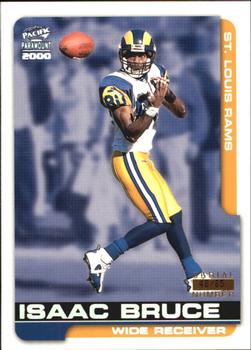 2000 Pacific Paramount - HoloSilver #193 Isaac Bruce Front