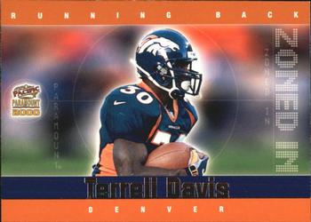 2000 Pacific Paramount - Zoned In #11 Terrell Davis Front
