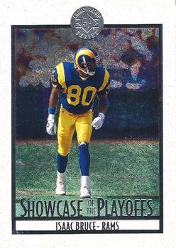 1995 SP Championship - Playoff Showcase #PS3 Isaac Bruce Front