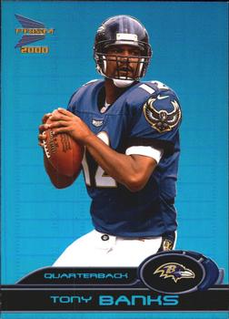 2000 Pacific Prism Prospects - Holographic Blue #7 Tony Banks Front