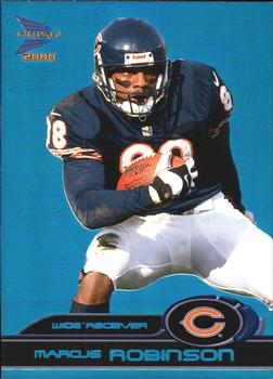 2000 Pacific Prism Prospects - Holographic Blue #19 Marcus Robinson Front