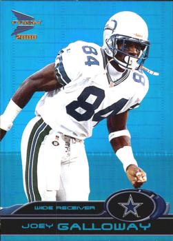 2000 Pacific Prism Prospects - Holographic Blue #25 Joey Galloway Front