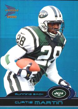 2000 Pacific Prism Prospects - Holographic Blue #62 Curtis Martin Front
