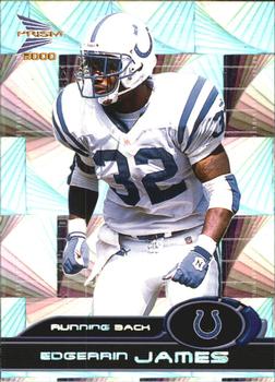 2000 Pacific Prism Prospects - Holographic Mirror #38 Edgerrin James Front