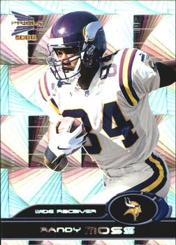2000 Pacific Prism Prospects - Holographic Mirror #51 Randy Moss Front