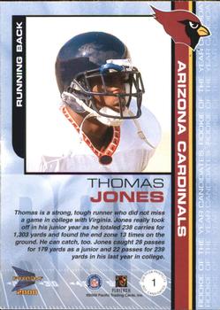 2000 Pacific Prism Prospects - ROY Candidates #1 Thomas Jones Back