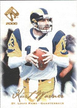 2000 Pacific Private Stock - Artist's Canvas #16 Kurt Warner Front