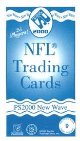 2000 Pacific Private Stock - PS2000 New Wave #9 Brian Griese Back