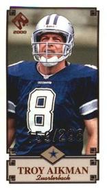 2000 Pacific Private Stock - PS2000 Stars #3 Troy Aikman Front