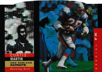 1995 SP - Holoviews Die Cuts #5 Curtis Martin Front