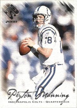 2000 Pacific Private Stock - Retail #40 Peyton Manning Front