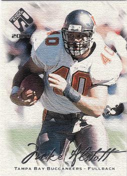 2000 Pacific Private Stock - Retail #90 Mike Alstott Front