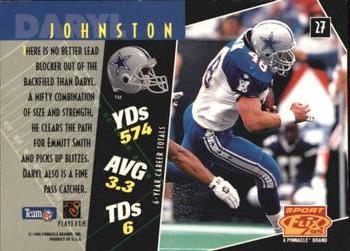 1995 Sportflix #27 Daryl Johnston Back