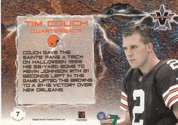 2000 Pacific Vanguard - High Voltage #7 Tim Couch Back