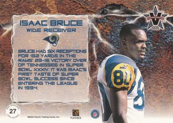 2000 Pacific Vanguard - High Voltage #27 Isaac Bruce Back