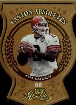 2000 Playoff Absolute - Canton Absolutes #CA 1 Tim Couch Front