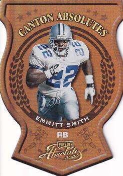 2000 Playoff Absolute - Canton Absolutes #CA 2 Emmitt Smith Front