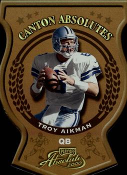 2000 Playoff Absolute - Canton Absolutes #CA 3 Troy Aikman Front