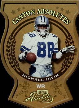 2000 Playoff Absolute - Canton Absolutes #CA 26 Michael Irvin Front