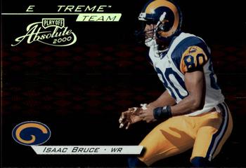 2000 Playoff Absolute - Extreme Team #XT-32 Isaac Bruce Front