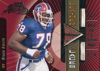 2000 Playoff Absolute - Leather and Laces Combos #BS78 Bruce Smith Front