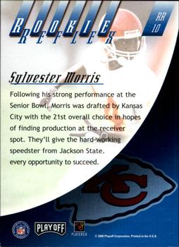 2000 Playoff Absolute - Rookie Reflex #RR10 Sylvester Morris Back