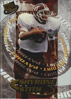 2000 Press Pass - Paydirt #PD6 Shyrone Stith Front